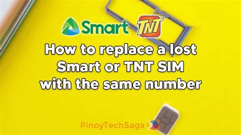 How to replace a lost Smart or TNT SI